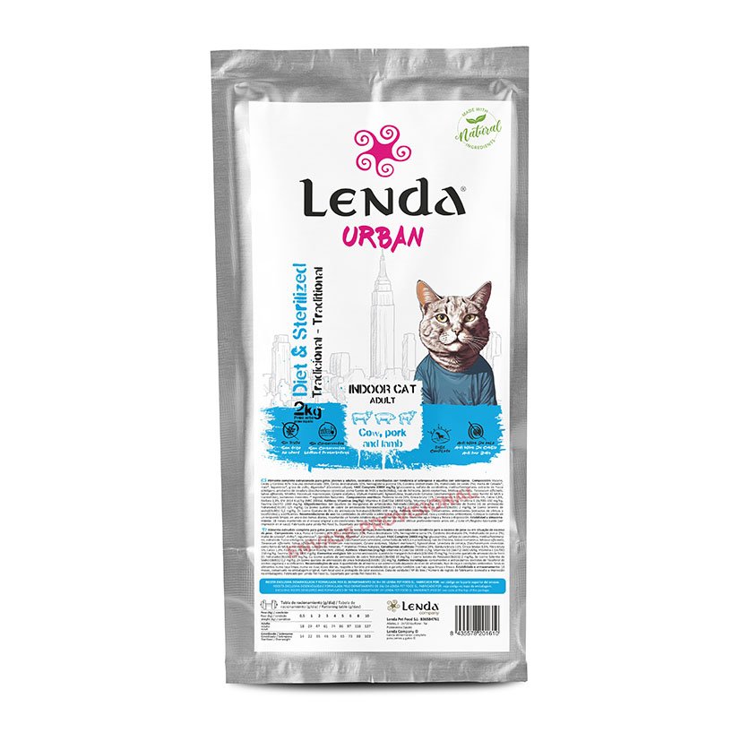 Pienso GATO LENDA URBAN I&s 2 KG 2KG alimentación mascota