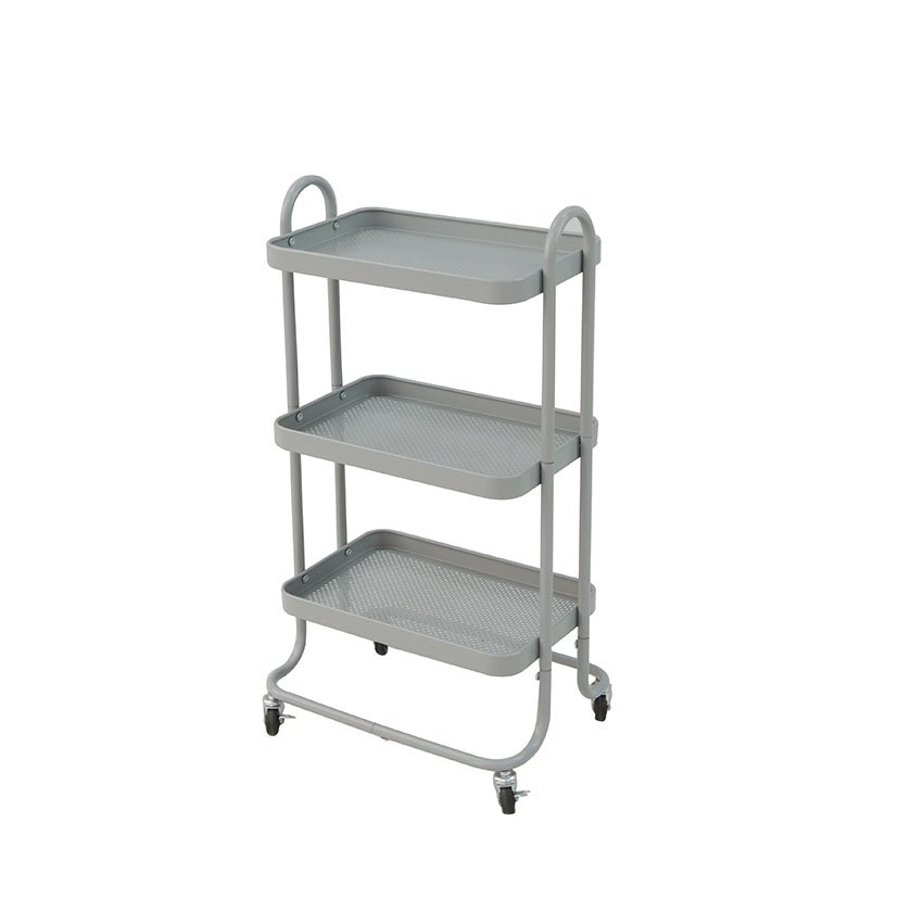 Carrito C/ruedas COMIS GRIS botellero verdulero