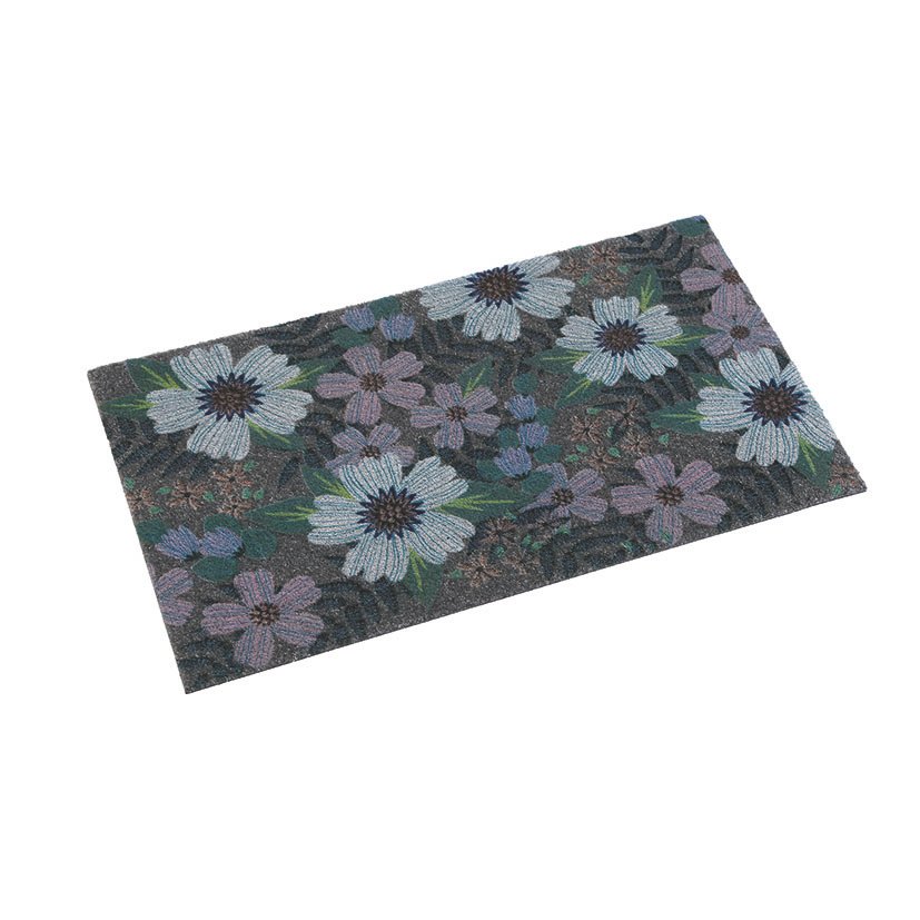Felpudo Floral 40X70 CM Versa 40X70X2 CM suelo