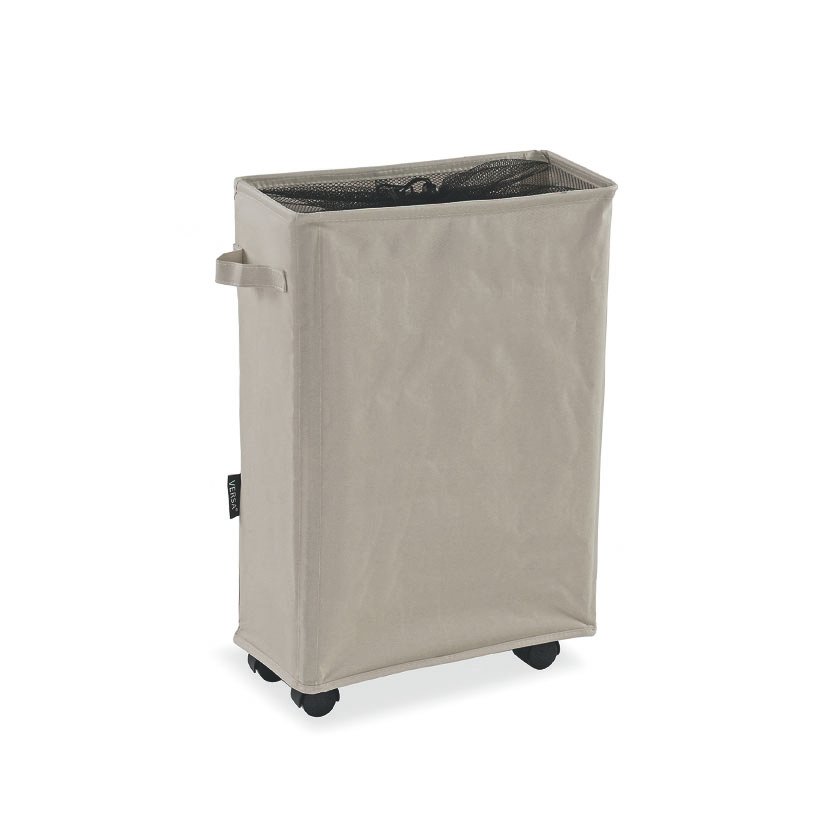 CESTO ROPA GRIS Alargado 39X18,5X58 CM Versa