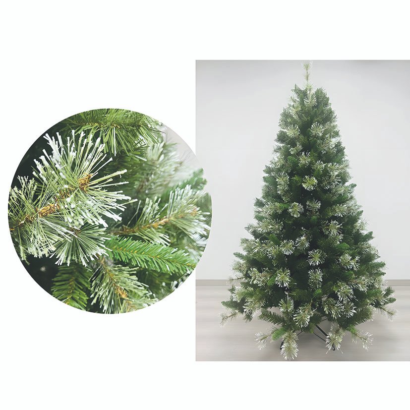 PINO Navidad Nevado 150 CM 550 Puntas navideña