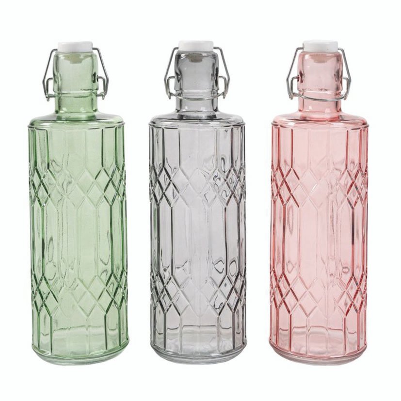 Botella 1 L Tallada 3M COL SURT Dcasa 1 L jarra