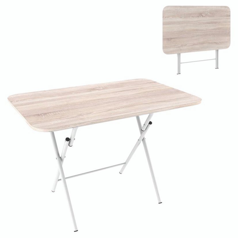 MESA Plegable 70X110 CM Madera Nordic 70X110 CM 70X110X75 Cm auxiliar