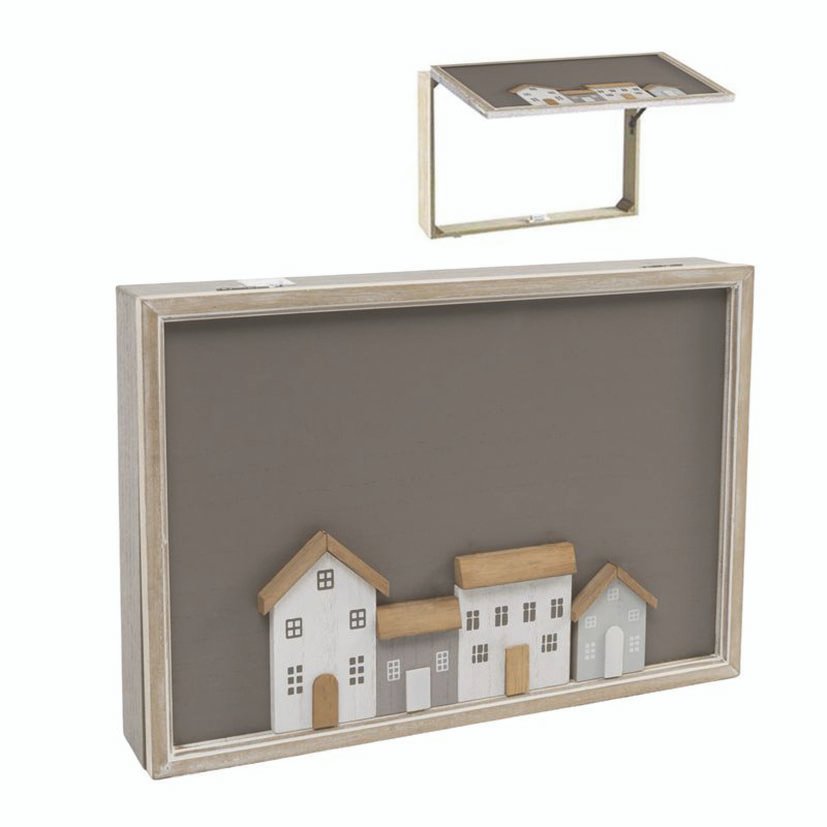 TAPA Contador Casitas Dcasa 46X32X7 5 Cm decorativo