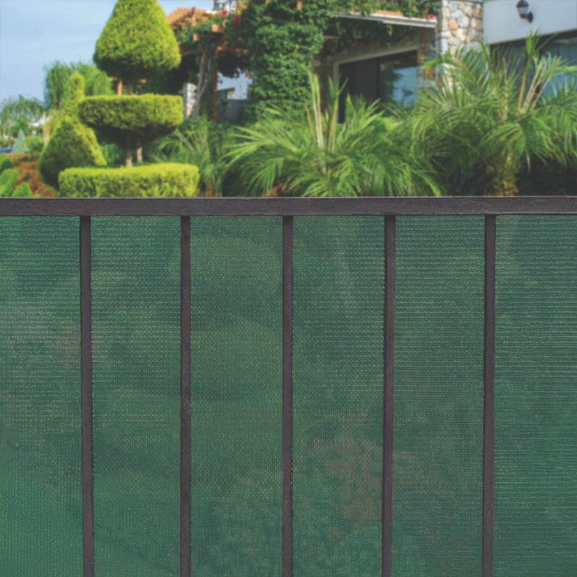 MALLA OCULT. LISTA 1,5X10M 230GR VERDE