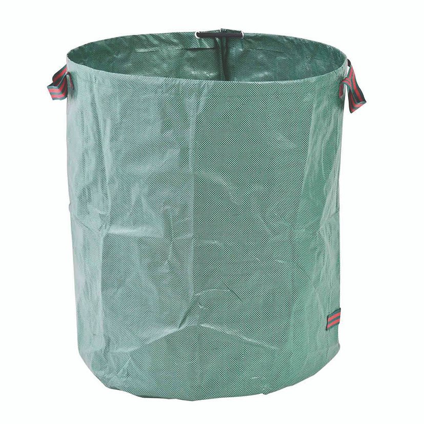 SACO JARDÍN HOJAS PP LISTA VERDE 270LTS