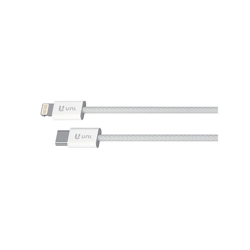 CABLE C-LIGHTNING 30W 3A 2M BLANCO UNICO