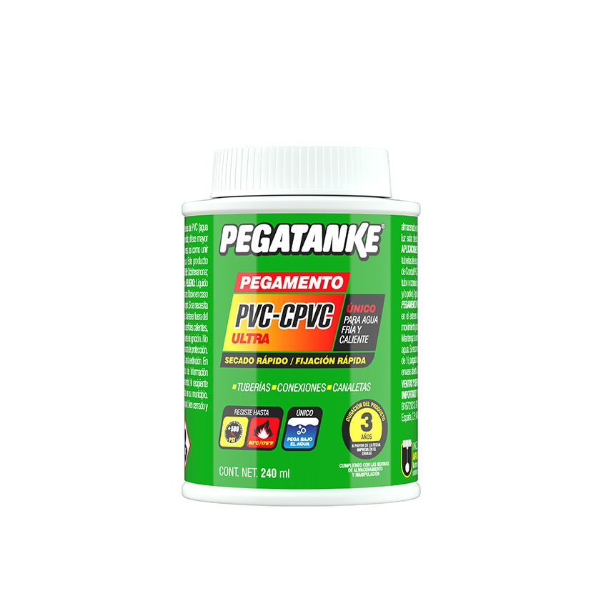 PEGAMENTO PVC  240 ML. PEGATANKE