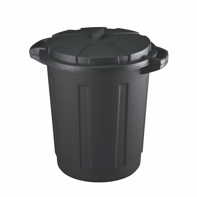 CUBO COMUNIDAD 80 L. NEGRO SIN TAPA