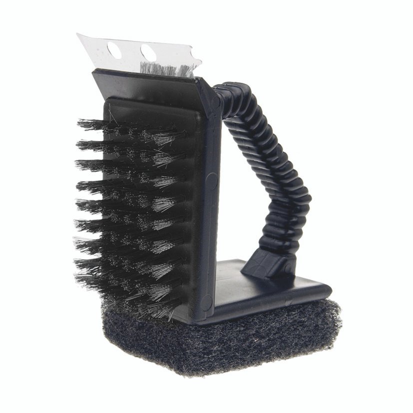 CEPILLO LIMPIEZA BARBACOA BBQ 3 EN 1