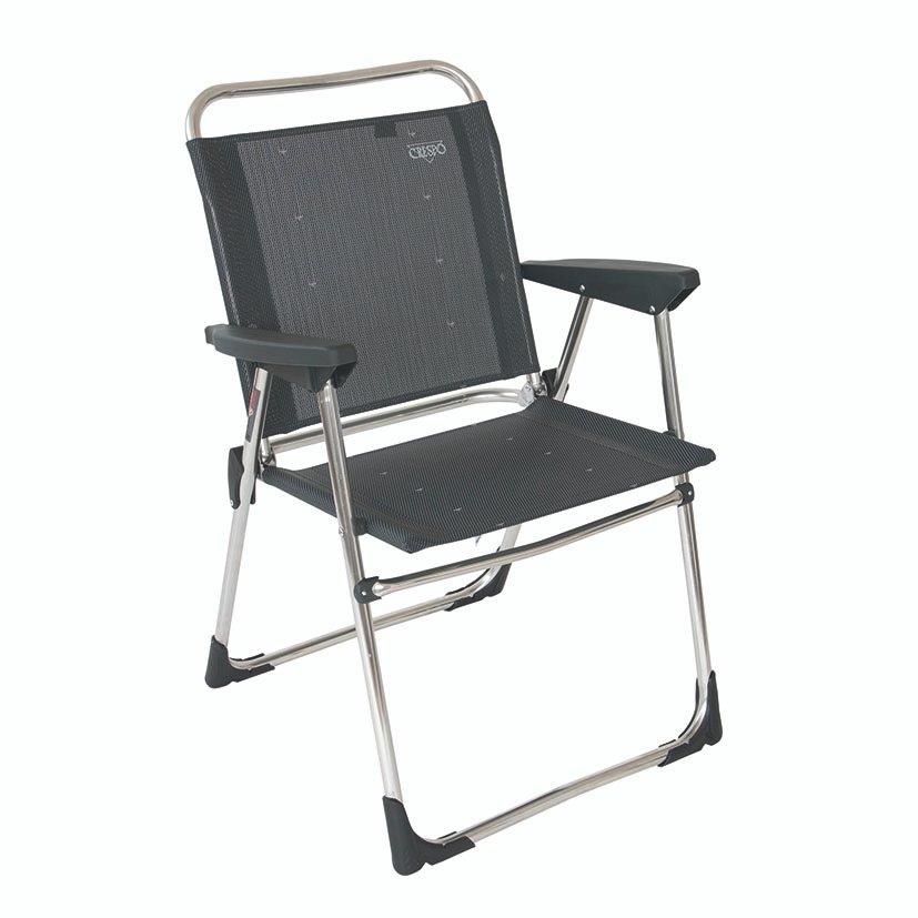 SILLA Crespo AL/219 GRIS OSCUR 60X58X89 Cm 60X10X86 mobiliario camping