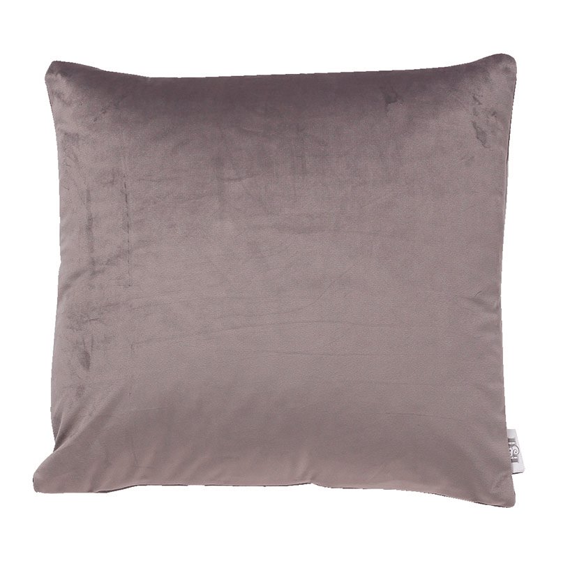 COJIN LLENO FIBRA 45X45 CM GRIS