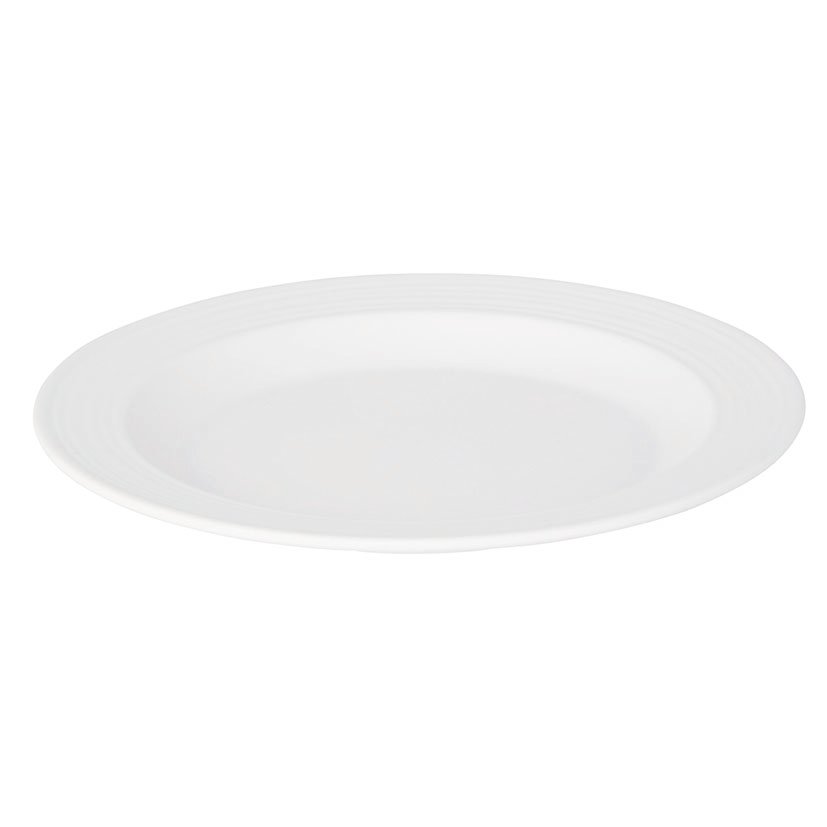 PLATO MELAMINA Ø 250MM. BLANCO