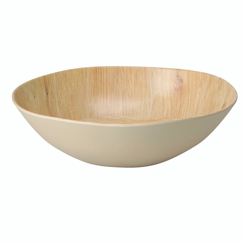 BOL MELAMINA 30 CM. BEIGE