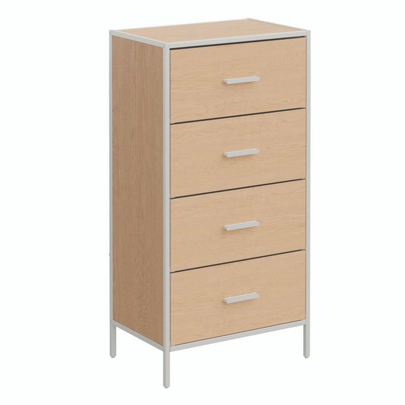 Mobiliario Abedul OSLO Cajonera 4 CAJ 51X33 5X100 Cm sin categorizar