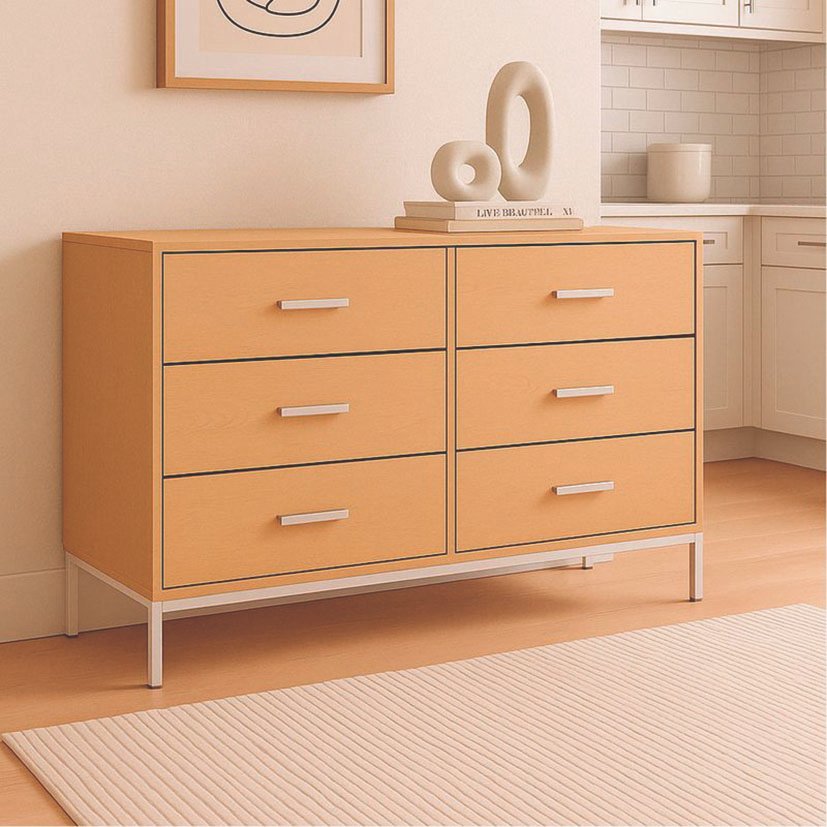 Mobiliario Abedul OSLO Comoda 6 Cajones 7X30X73 30 Cm sin categorizar