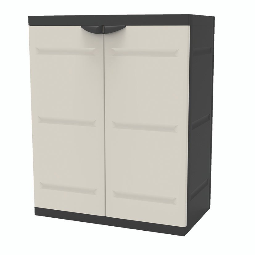 ARMARIO RESINA MEDIO 70 CM. NEGRO