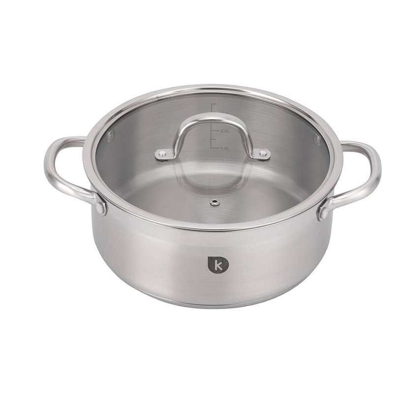 CAZUELA INOX 24 CM. ALEJANDRA