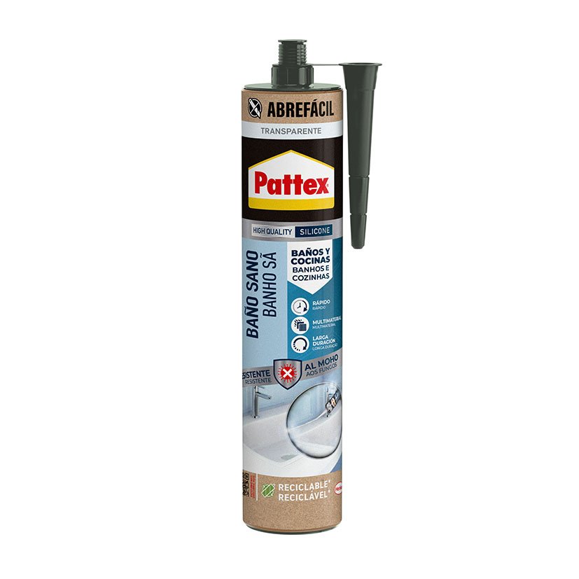 BAÑO SANO  TRANSPARENTE PATEX 280ML.