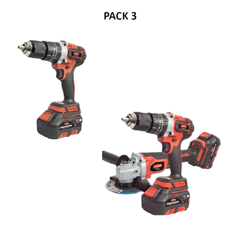 7994X414+7994X418+ BAT 7994X402 RATIO Proseries taladro martillo 18 V