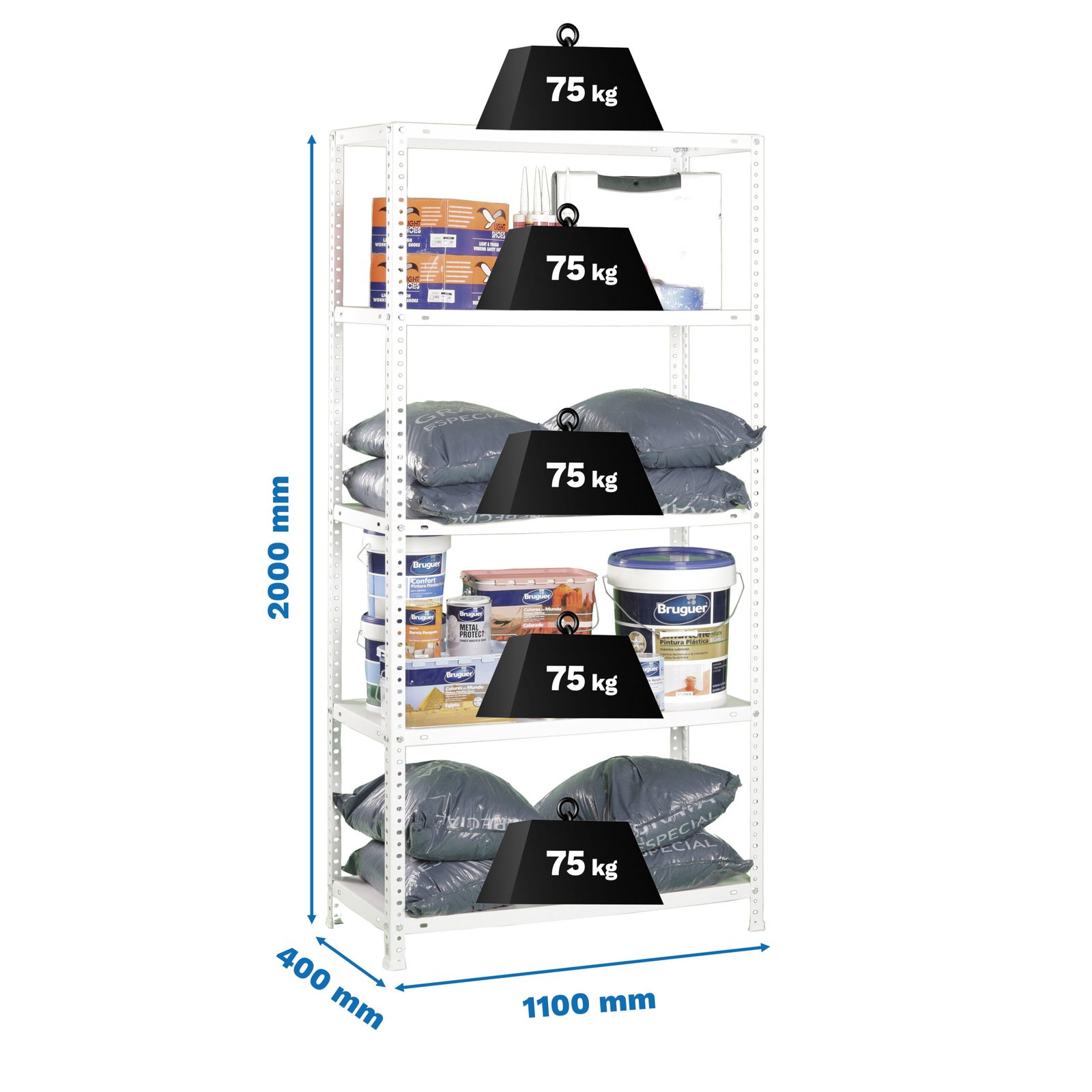 Advantage Superplus 5/400 Blanco Simonrack 1800X1100 400 Mm - Imagen 7