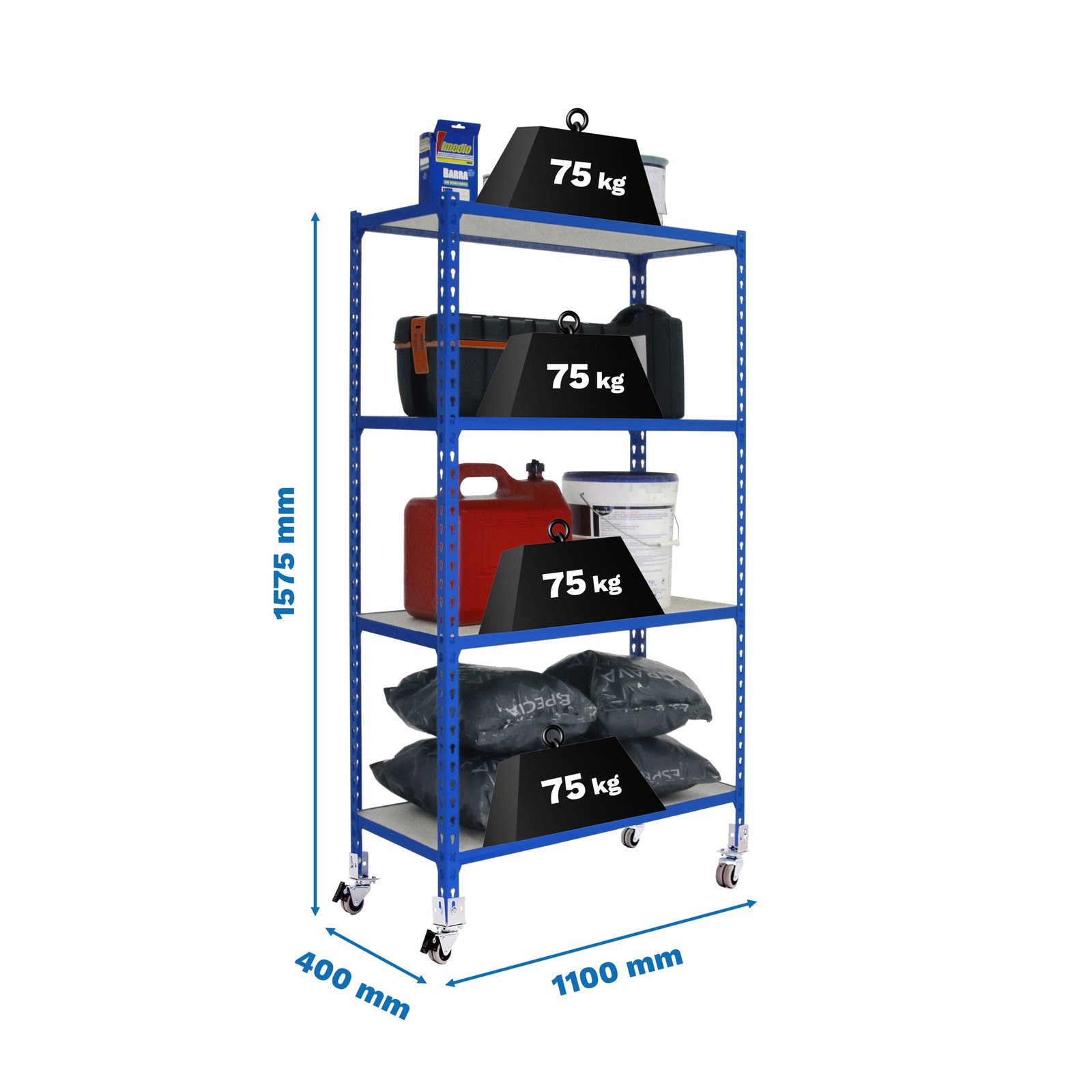 Maderclick Mobile Superplus 4/400 1500 Azul/ma Simonrack 40 Cm 1573X1110 - Imagen 4