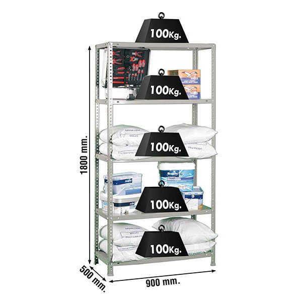 Comfort 5/500 GRIS Simonrack 1800X900 500 Mm - Imagen 7