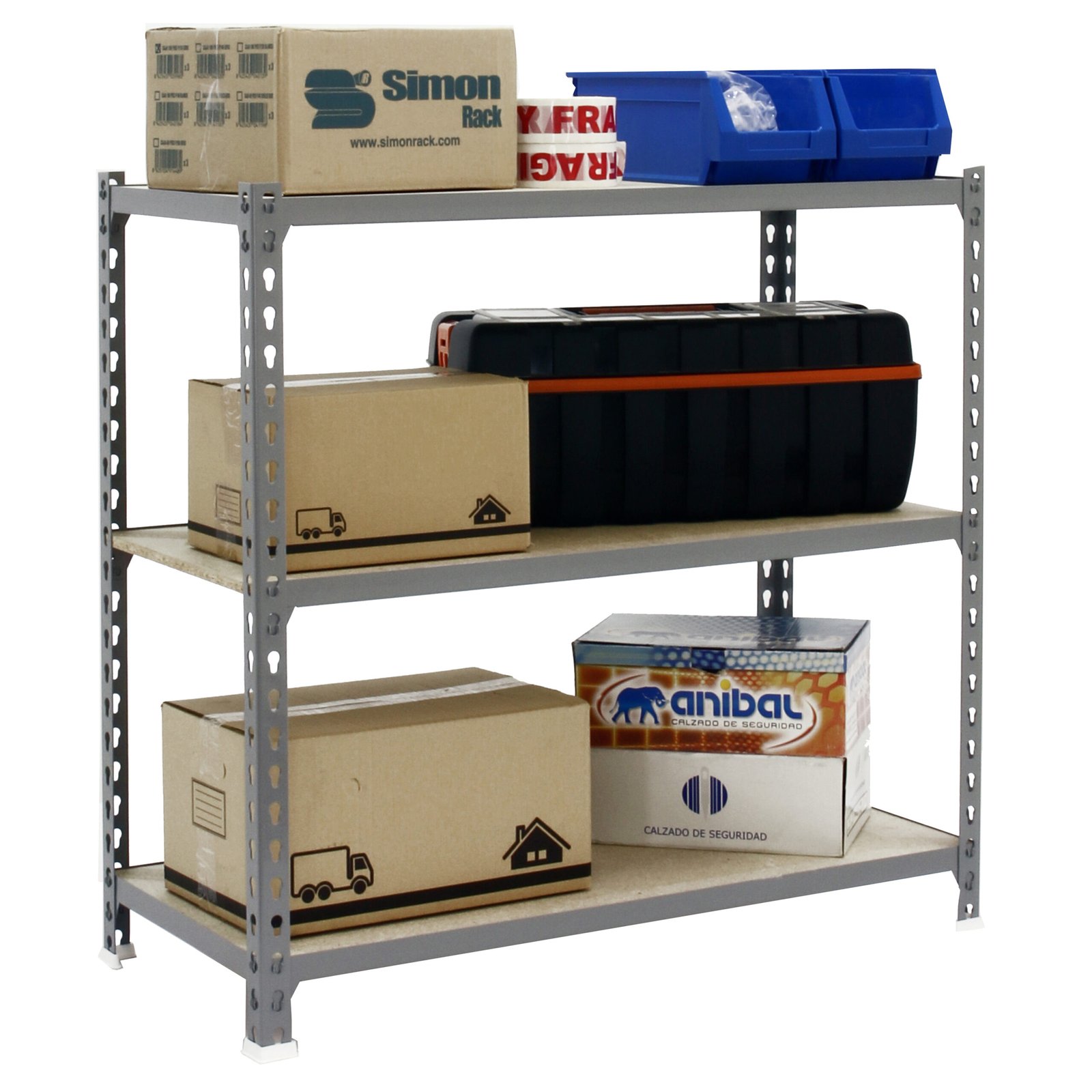 Maderclick 3/500 900 Gris/madera Simonrack 900X900 500 Mm - Imagen 2