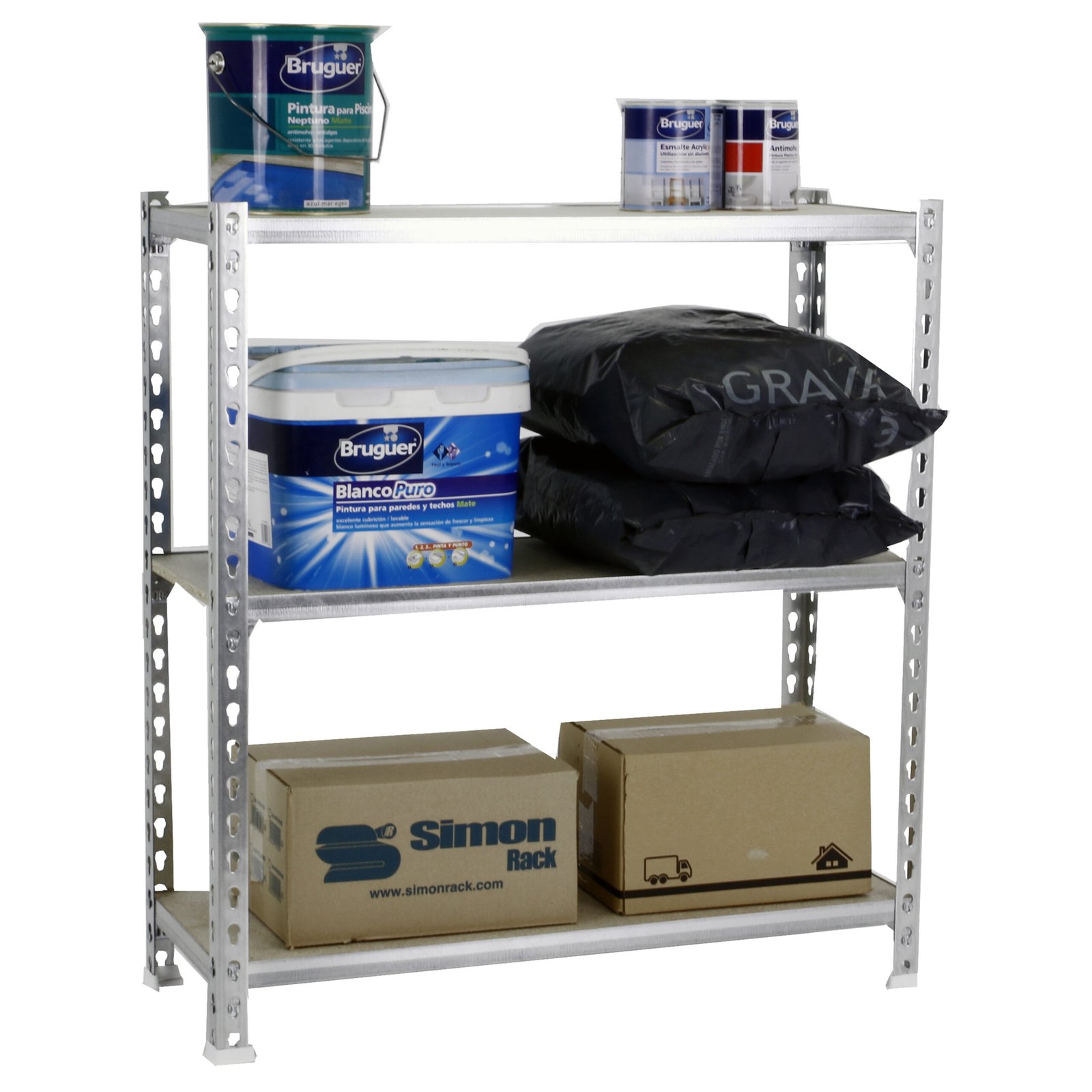 Maderclick 3/400 1000 Galva/madera Simonrack 1000X900 150 Kg - Imagen 2