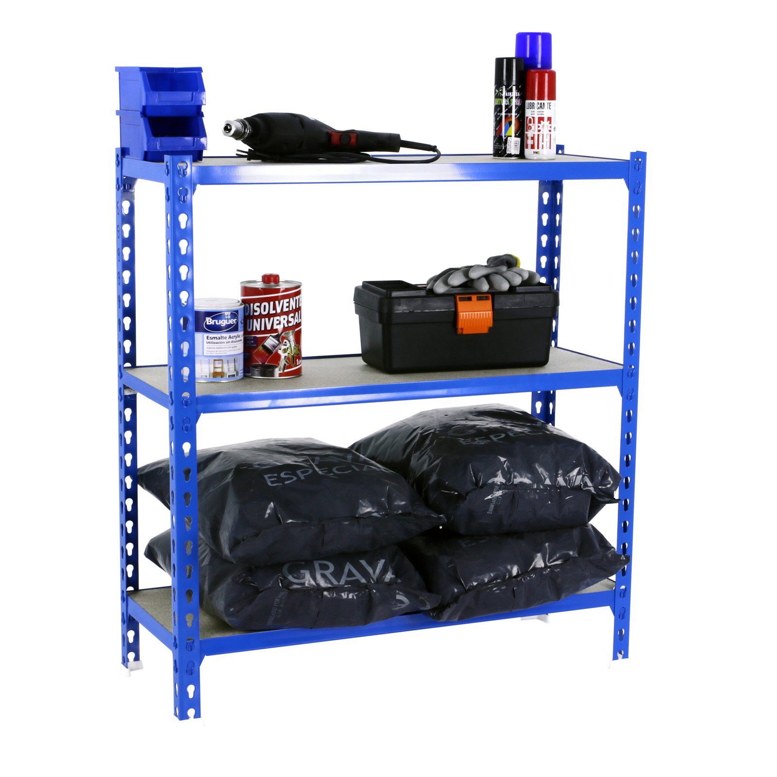 Maderclick Megaplus 3/500 900 Azul/madera Simonrack 900X1200 200 Kg - Imagen 2