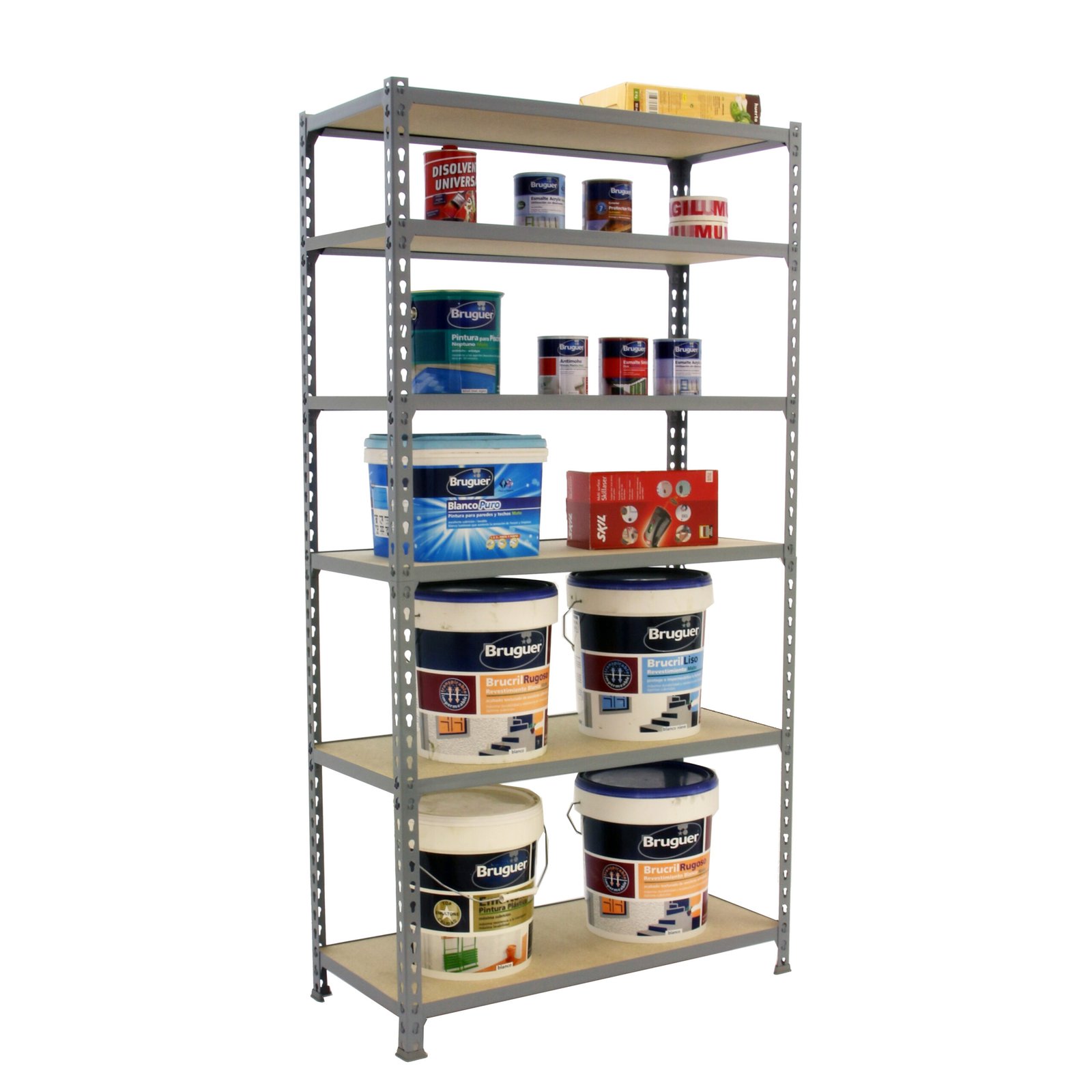 Maderclick Megaplus 6/500 2500 Gris/madera Simonrack 2500X1200 200 Kg - Imagen 2