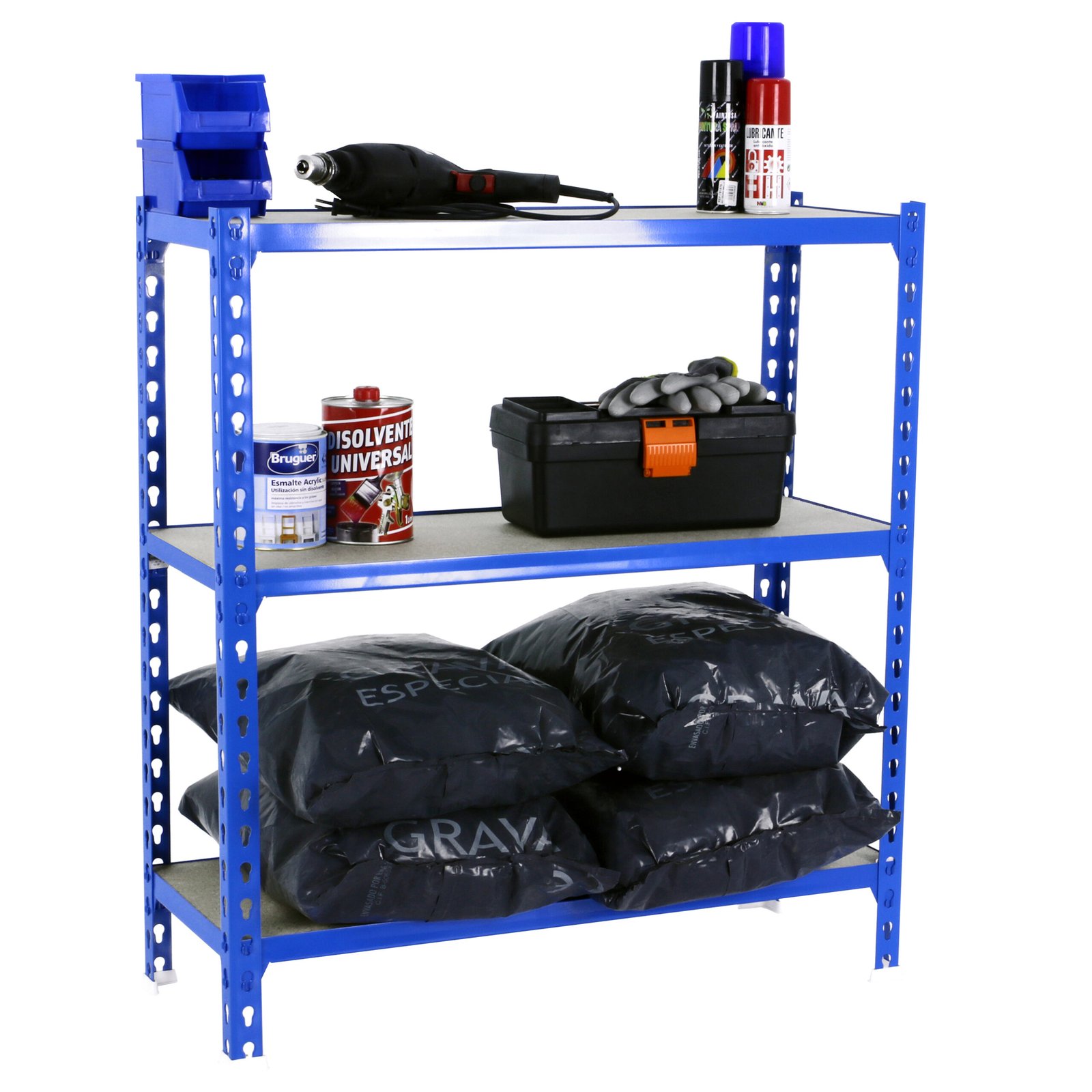 Maderclick Superplus 3/500 1000 Azul/madera Simonrack 1000X1100 200 Kg - Imagen 2