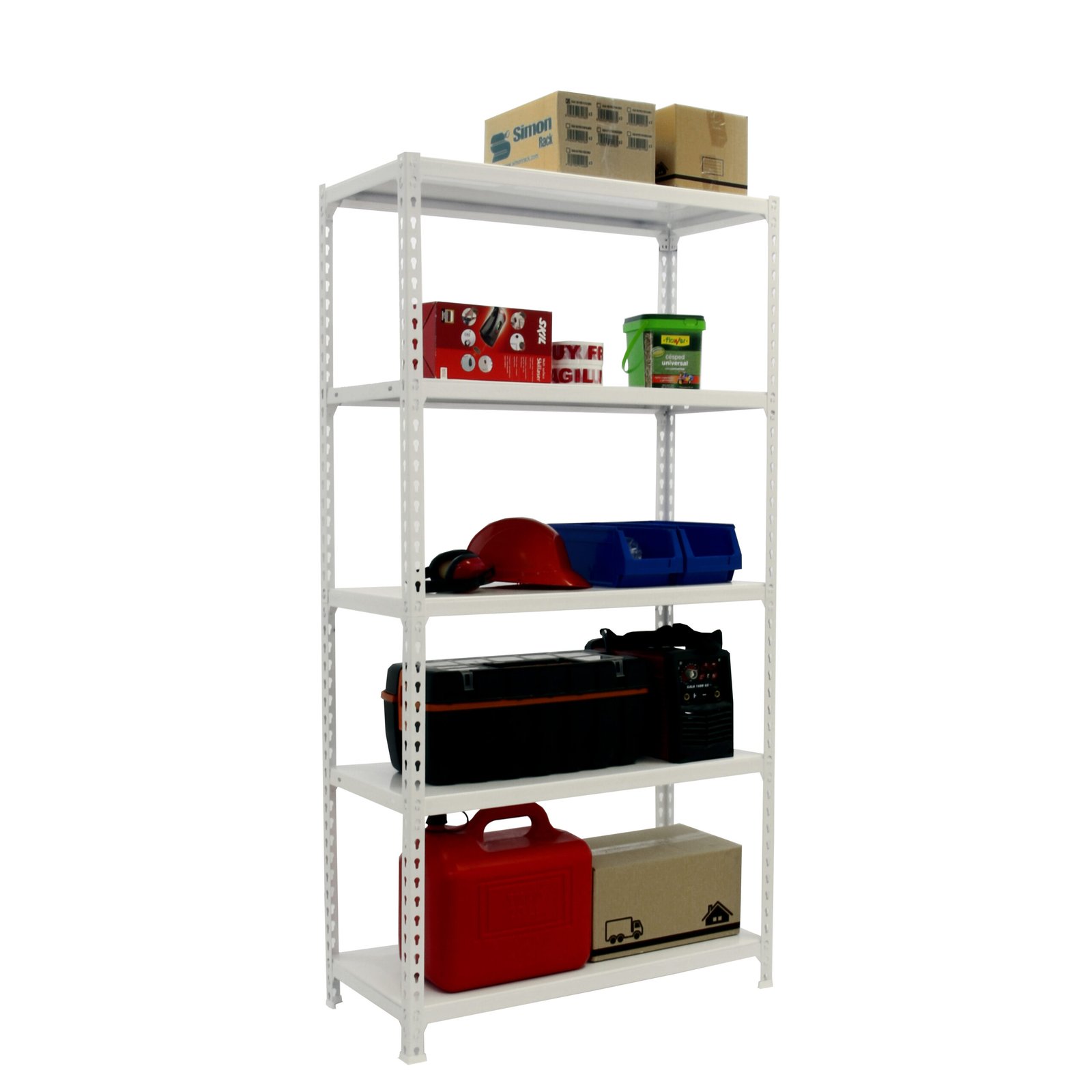 Simonclick PLUS 5/400 Blanco/blanco Simonrack 2000X1000 400 Mm - Imagen 2