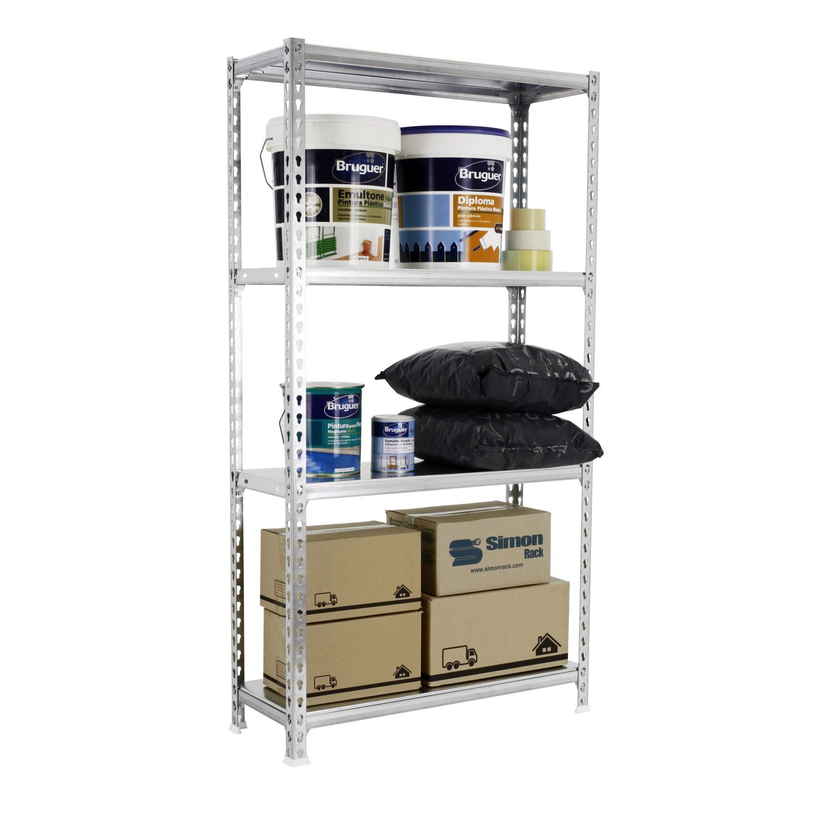 Simonclick PLUS 4/300 1500 GALVA Simonrack 1500X1000 300 Mm - Imagen 2