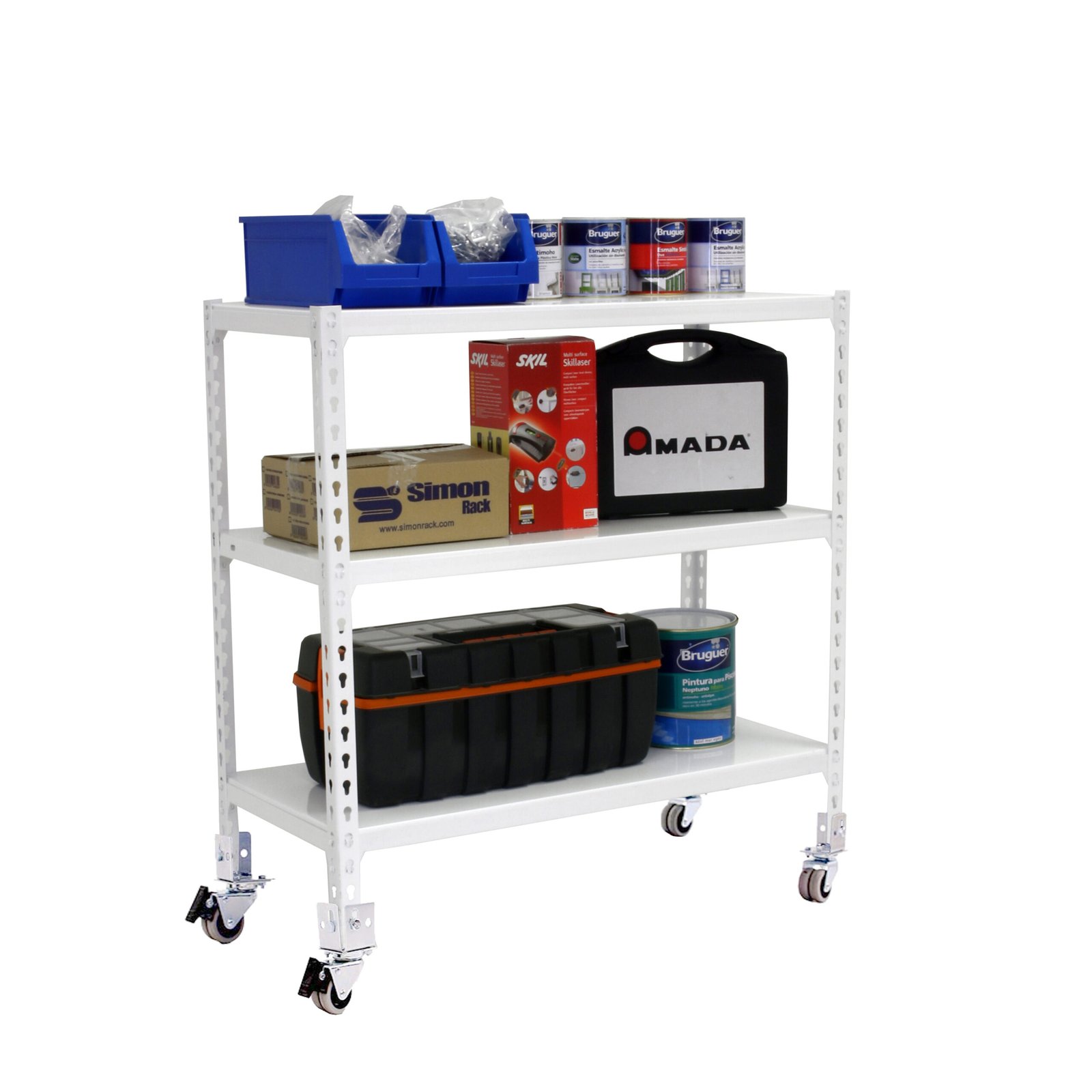 Simonclick Mobile Superplus 3/300 900 Bco/bco Simonrack 975X1100 300 Mm Blanco - Imagen 4