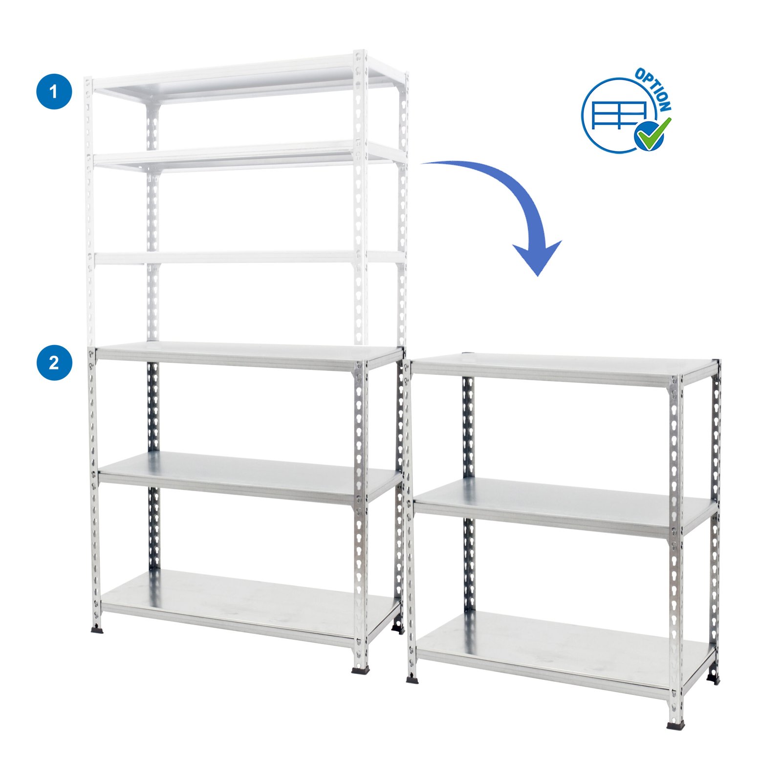 Simonclick Superplus 6/500 Galva/galva Simonrack 2500X1100 500 Mm - Imagen 7