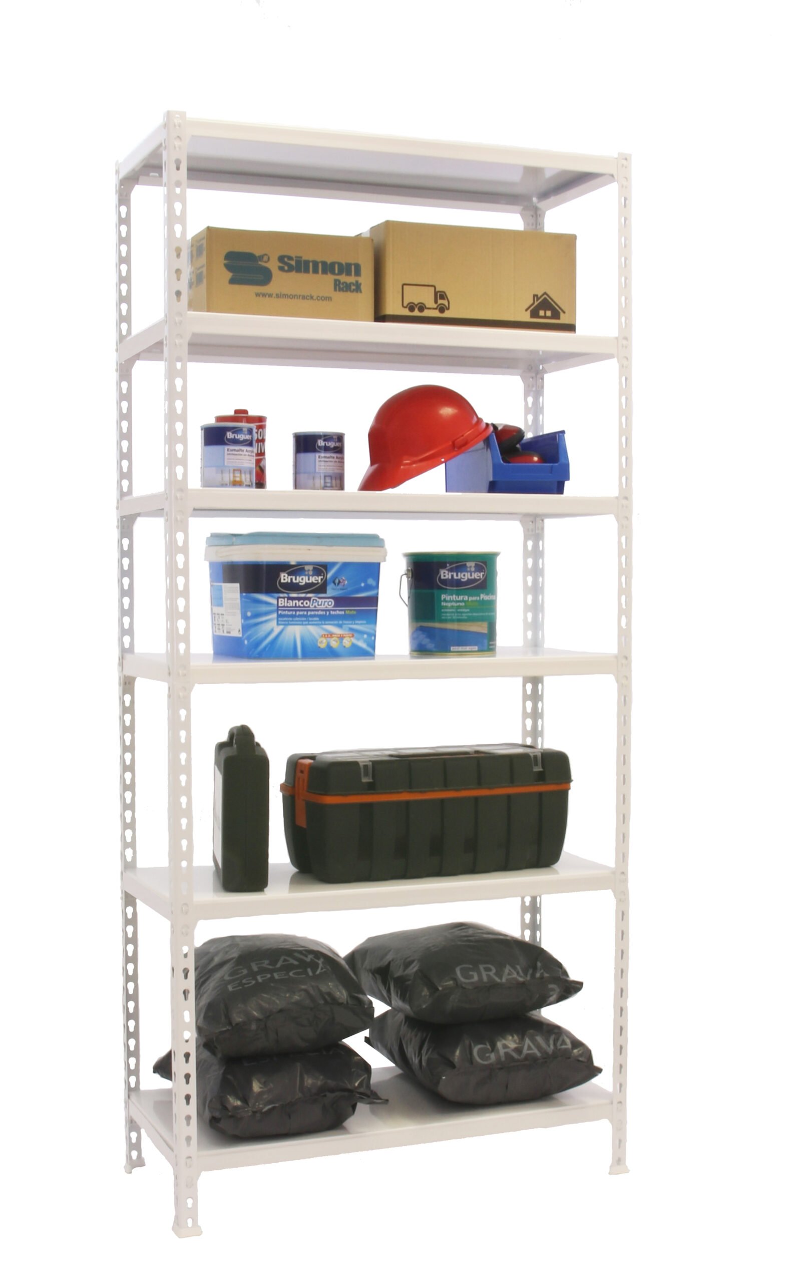 Simonclick Superplus 6/500 Blanco/blanco Simonrack 2500X1100 500 Mm - Imagen 3