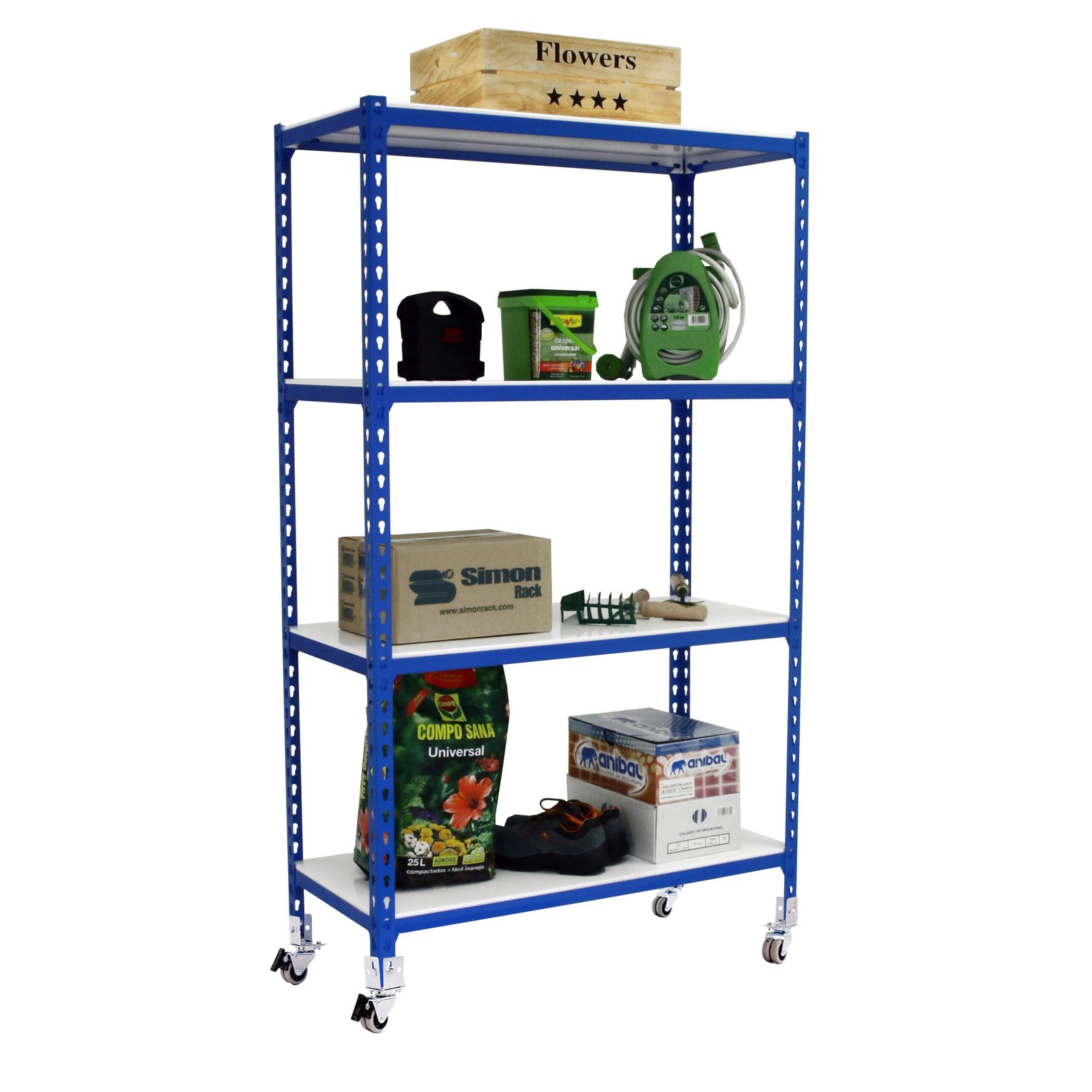 Simonclick Mobile Superplus 4/400 1500 Azu/bla Simonrack 1575X1100 400 Mm Azul - Imagen 2