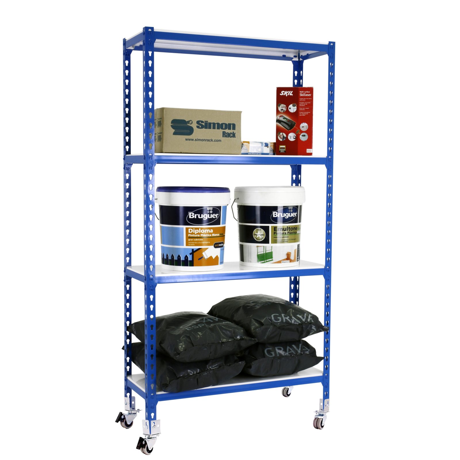 Simonclick Mobile Superplus 4/400 1500 Azu/bla Simonrack 1575X1100 400 Mm Azul - Imagen 3