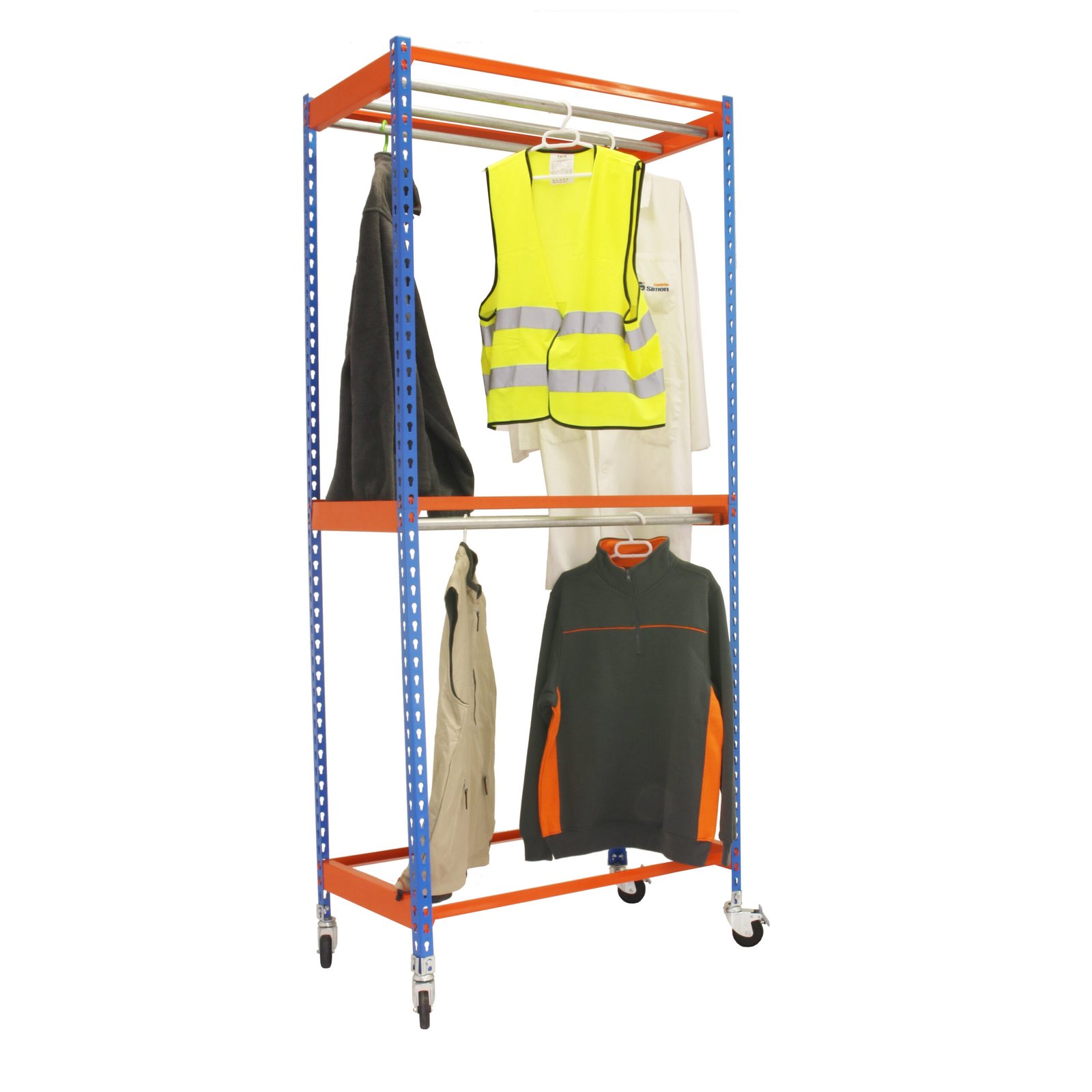 Simonclothing Double MOB 3/309075 Azul/naranj Simonrack 3000X900 750 Mm - Imagen 3