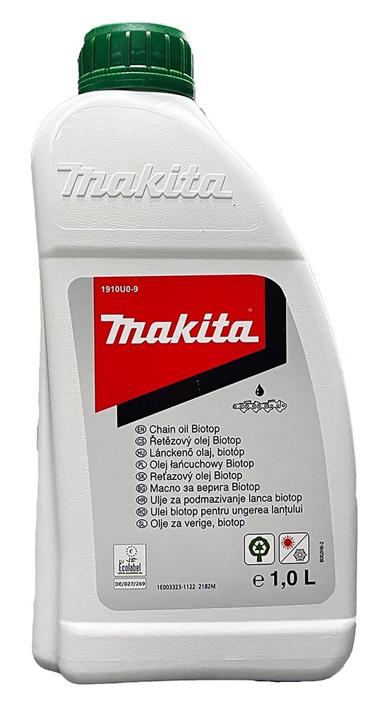 Aceite de Cadena Biotop 1 L Makita 1910U0-9 1 L gasolina jardín