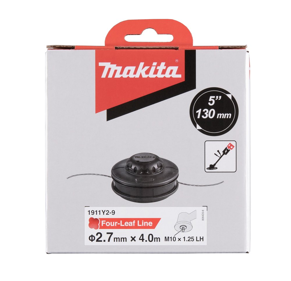 Cortador de Nylon de 2,7 Mm Makita 1911Y2-9 gasolina jardín rosca M10 - Imagen 6