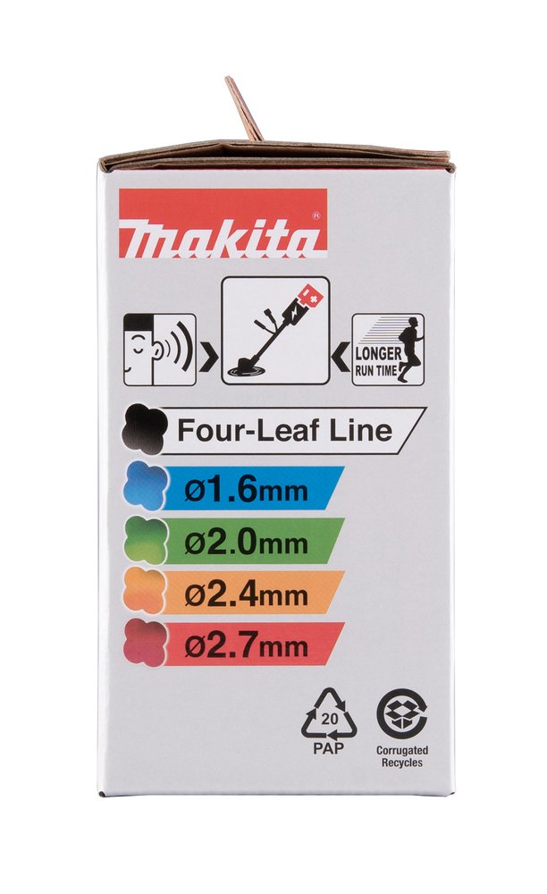 Cortador de Nylon de 2,7 Mm Makita 1911Y2-9 gasolina jardín rosca M10 - Imagen 7