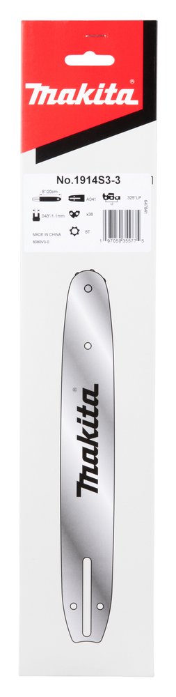 Barra Guía 20 Cm Makita 1914S3-3 gasolina jardín - Imagen 3