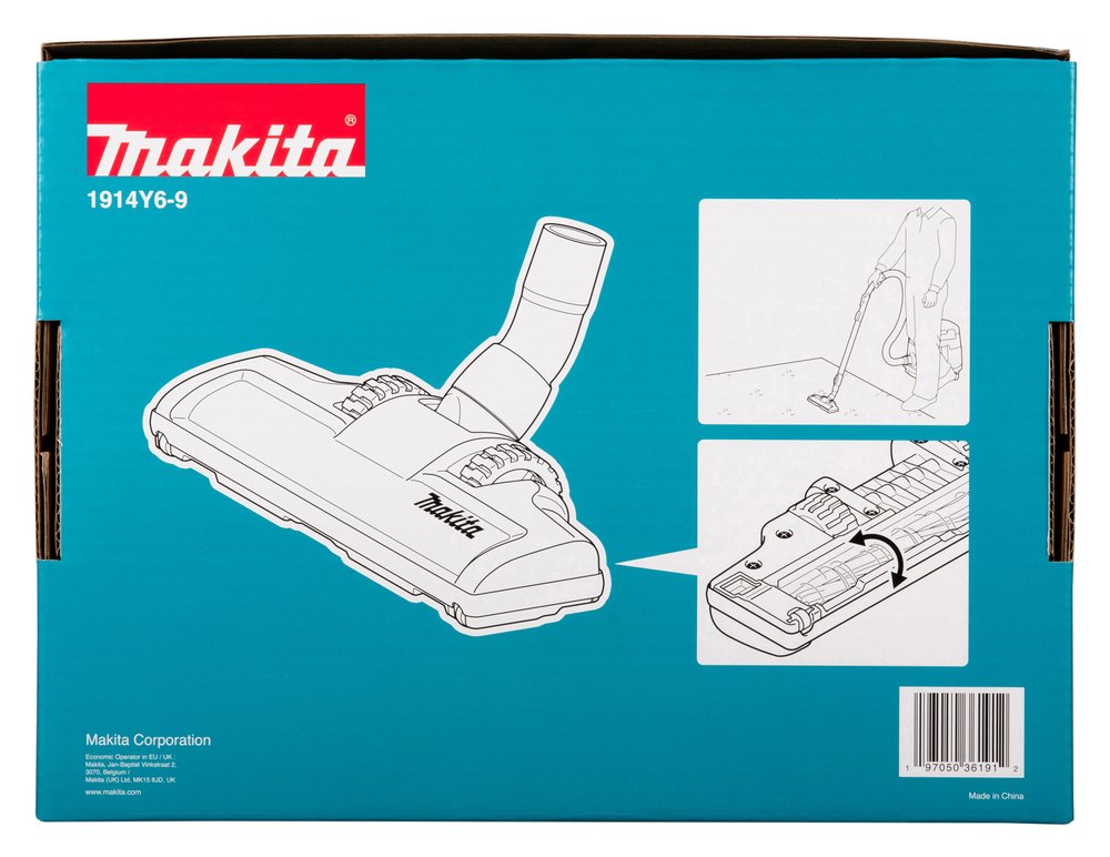 Pie Aspiración 28 con Cepillo Rotativo Makita 1914Y6-9 28 Mm aspirador extractor - Imagen 5