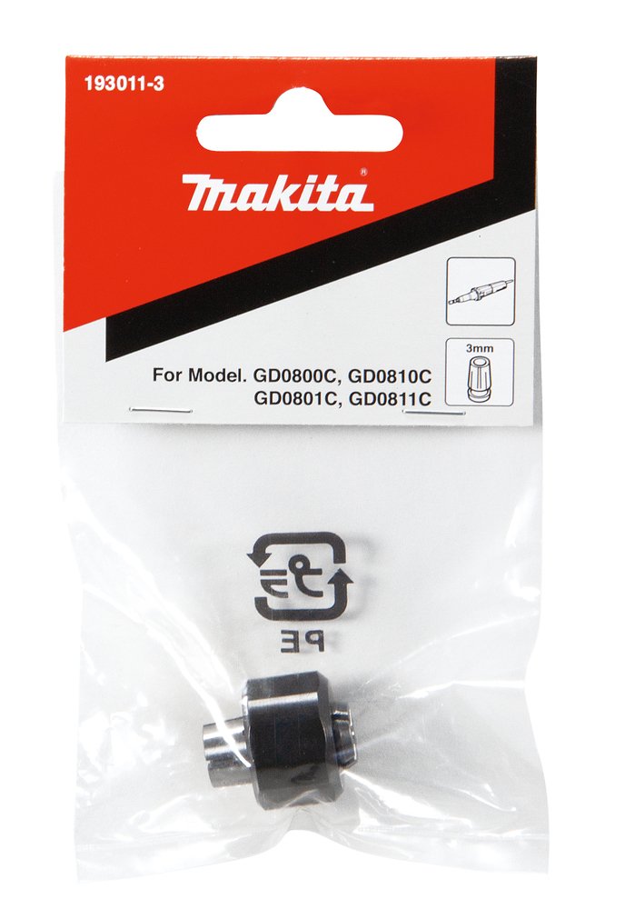 Cono de Pinza 3 Mm Makita 193011-3 trabajo metal - Imagen 5