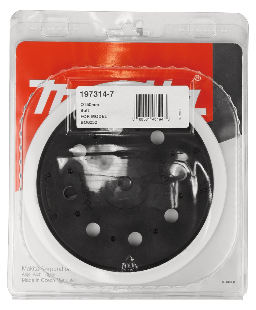 Almohadilla Autoadhesiva 150 Mm Makita 197314-7 abrasivo pulido - Imagen 2