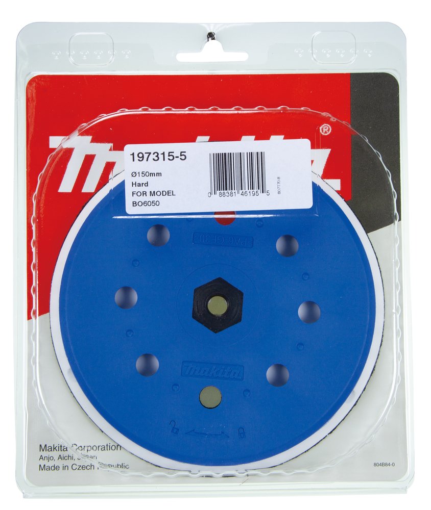 Almohadilla de Goma de 150 Mm Makita 197315-5 abrasivo pulido - Imagen 2