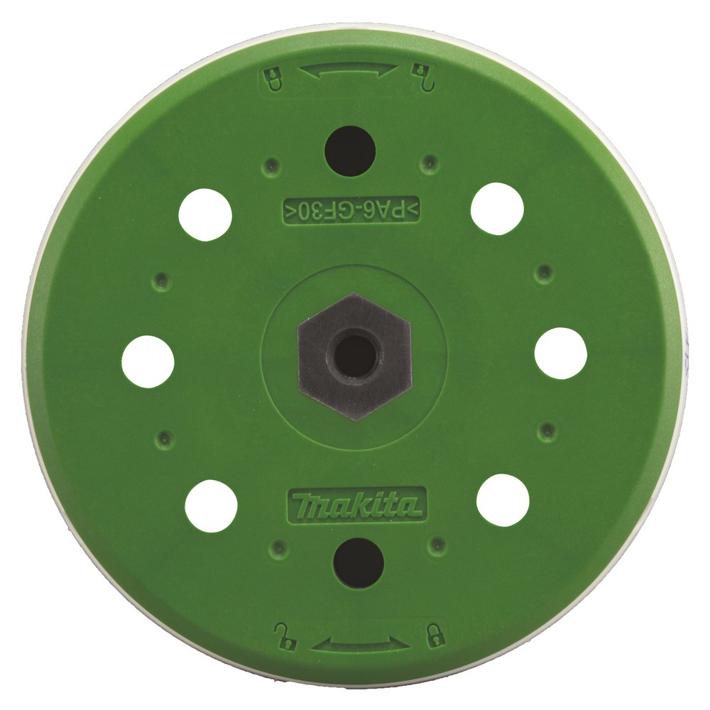Almohadilla de Goma de 130 Mm, Dura Makita 197317-1 abrasivo pulido