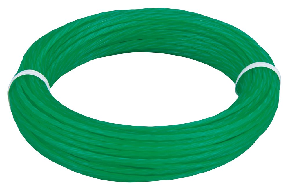 Hilo de Nylon Tipo Trebol de Cuatro Hojas 2 Mm X 15 M, Verde Makita 197472-9 gasolina jardín